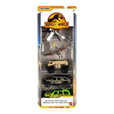 Auto Matchbox Jurassic World Pack X 5 Mattel Fmx40