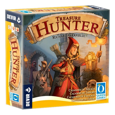 Devir Treasure Hunter Juego De Mesa En Español | Envío gratis