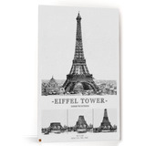 Cuadro Nórdico Paris Torre Eiffel Moderno Tamaño Xxl (x1)