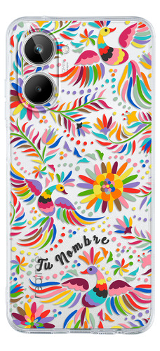 Funda Para Realme Tenango Colorido Mexicano Con Tu Nombre