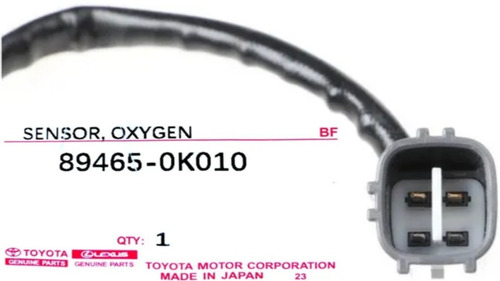 Sensor De Oxigeno Tacoma Hilux 2.7 2trfe 4runner 4.0 Banco 2 Foto 6