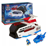 Paw Patrol Vehiculo Aqua Pups Whale Patroller + Figura 17777