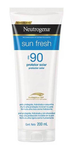 Protetor Solar Neutrogena Sunfre Fresh Fps90 200ml