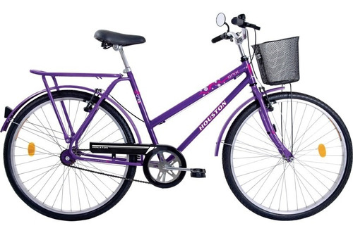 Bicicleta Houston Aro 26 Violeta Modelo Onix Similar A Poti
