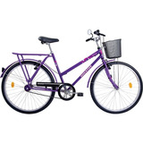 Bicicleta Houston Aro 26 Violeta Modelo Onix Similar A Poti