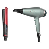 Combo Remington Planchita S9600 + Secador De Pelo D27a