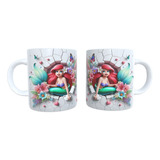 Caneca Personalizada Sereia Imagem 3d.