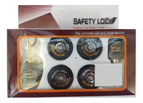 Chapas De Seguridad Tipo Bancaria Universales 4 Chapas 