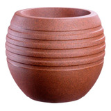 Vaso Para Plantas 24 Cm Canela Café Marrom - Afort