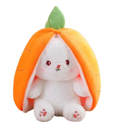 Conejo Peluche Zanahoria 55cm Grande Orejon Premium