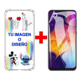 Carcasa Personalizada + Lamina Hidrogel Moto E7 Power