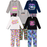 Kit 5 Conjunto Juvenil Infantil Menina Roupa De Inverno