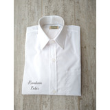 Camisa Colegial Blanca Talle 6 Al 16 Manga Larga