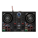 Controlador Dj Hercules Djcontrol Inpulse 200 Negro De 4 Canales