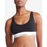 Bralette Calvin Klein De Mujer Color Negro