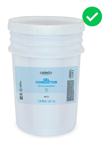 10kg Gel Conductor Cavitación Celesty®