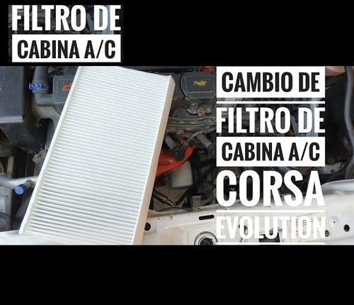 Filtro Aire Cabina A/a Cardoc Chevrolet Corsa  Foto 2