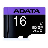 Memoria Micro Sd 16gb Adata Con Adaptador Clase 10 Original