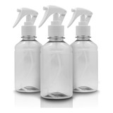 Kit Com 3 Frasco Borrifador Spray 250ml Pulverizador