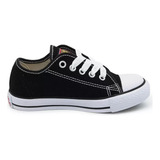 Tenis Bubble Gummers Unisex Harry Choclo Lona Negro 22-24