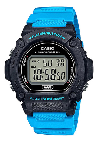 Relógio Casio Masculino Standard W-219h-2a2vdf