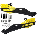 Protetor De Mão Circuit Fenix Carbon Ii Preto Branco Cross 