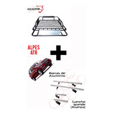 Canastilla Acero Reforza + Par Barras Aluminio Ertiga Suzuky