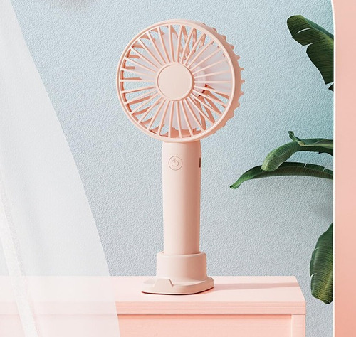 Mini Ventilador Recarregável Portátil Mini Fan Velocidades