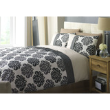 Set Duvet 5 Pzas Loft D04 Queen Diseño Tela Pesada