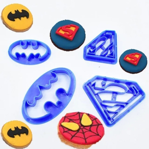 Cortador De Fondant Cortador Galletas Moldes Galletas Batman