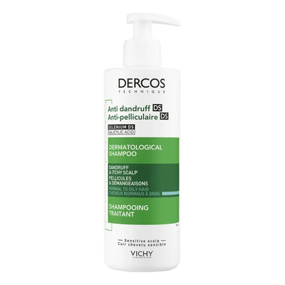 Shampoo Anticaspa Vichy Dercos Para Cabello Graso 390Ml | Envío gratis