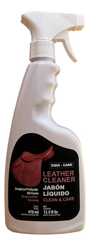 Jabón Líquido Para Limpieza De Cueros Equi Care 500ml