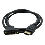 Cable 30cm Hdmi Macho Hembra Panel Raspberry [ Max ]