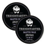 Pack 2 Cera Mate Para Cabello De Hombre De 4 0z Trendstarter