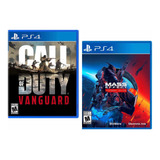 Combo Pack Call Of Duty Vanguard + Mass Effect Ps4 Nuevos*