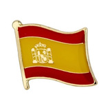 Pin Broche Prendedor Metálico Bandera España
