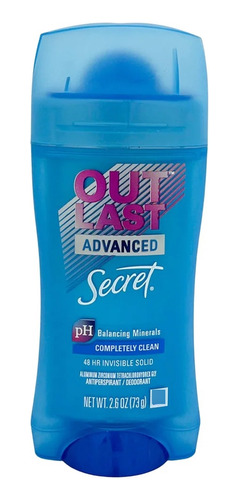 Desodorante Secret Outlast Clear Gel Protecting Powder 73g 