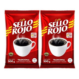Café Sello Rojo (1kg. 2 De 500gr) Molido 100% Colombiano 