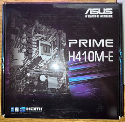 Motherboard Intel Asus Prime H410m-e 10th Socket 1200