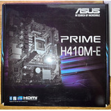 Motherboard Intel Asus Prime H410m-e 10th Socket 1200