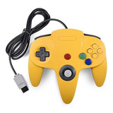 Controlador Clasico N64 Juego Joystick Gamepad Con Cable Mi