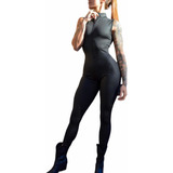 Catsuit Enterizo Lycra Supplex Manga Corta