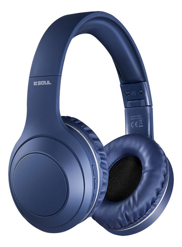 Auriculares Inalámbricos Bluetooth Soul Bt400 Color Azul