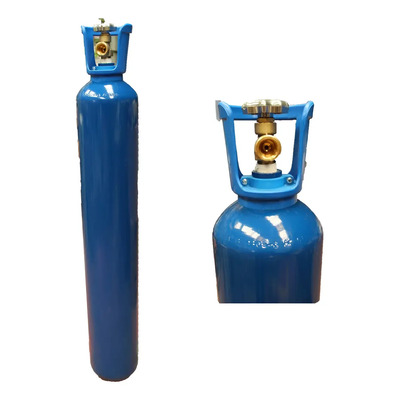 Tanque Para Argon 15 Litros Con Valvula Cga580 Azul Vacio | MercadoLibre