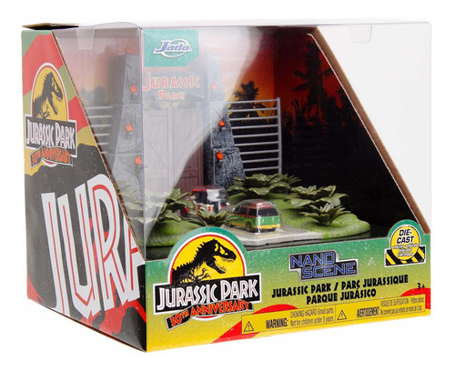 Diorama Jurassic Park Nano Jada