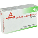 Retinol, Ergocalciferol 1 Ampolleta 6000/400 Ui/ 3 Ml