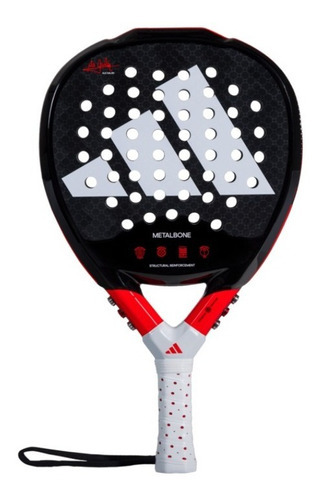 Pala Raqueta De Padel adidas Metalbone 3.2 2023 Ale Galan Color Negro Con Rojo