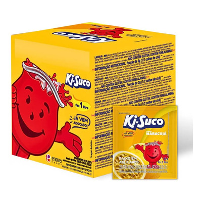 Caixa 15un Refresco Em Pó 15g Maracuja Ki-suco ( Para 1l) | MercadoLivre