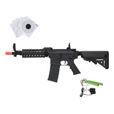 M4 Cqb Ris Black 10.5  Negro Tippmann Airsoft 6mm Rifle Xchc