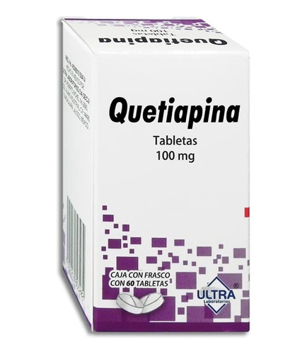 Quetiapina 100mg C/60 Tabletas Ultra
